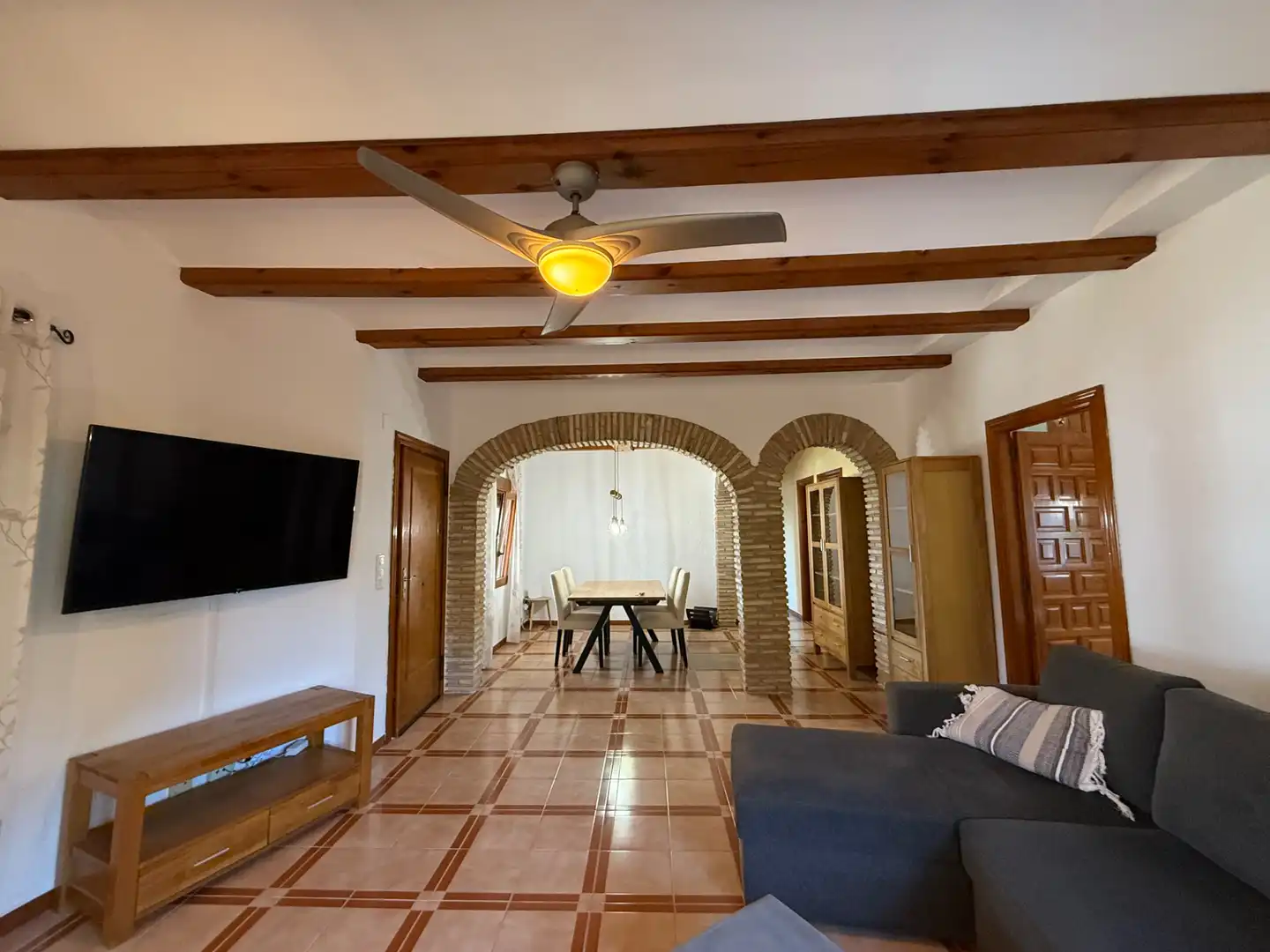 Living room of Houses for rent in Dénia  with Air Conditioner, Heating and Private garden