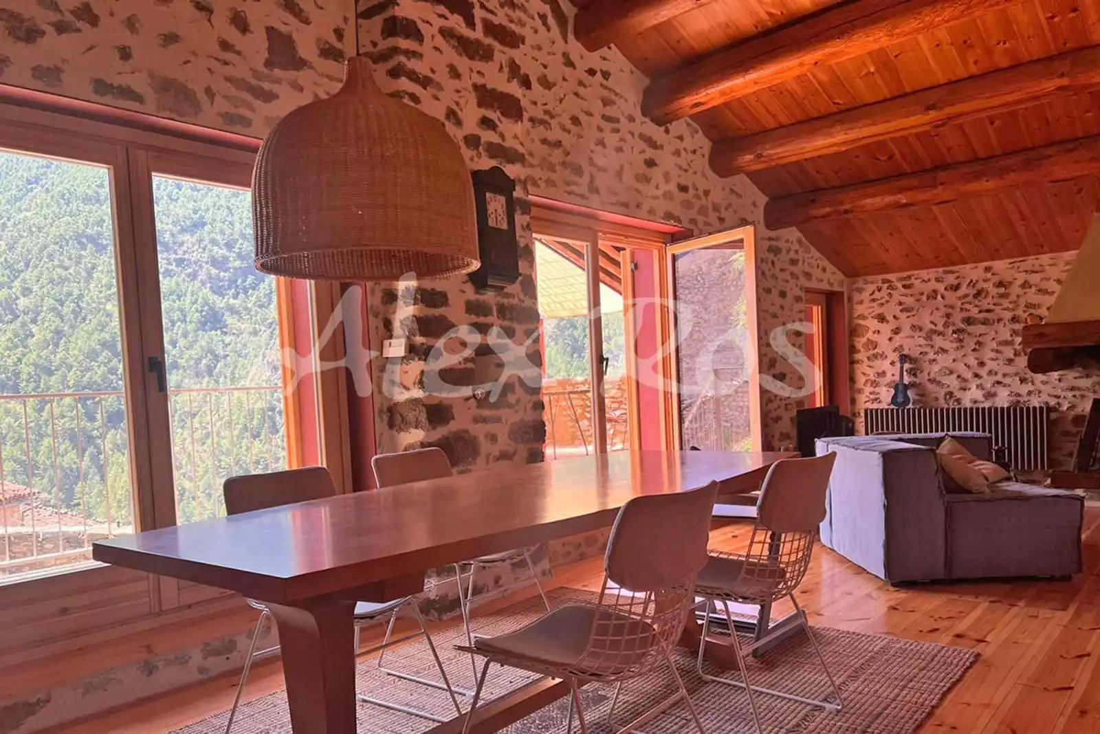 Comedor de Casa o chalet en venta en Arsèguel con Jardín privado y Terraza