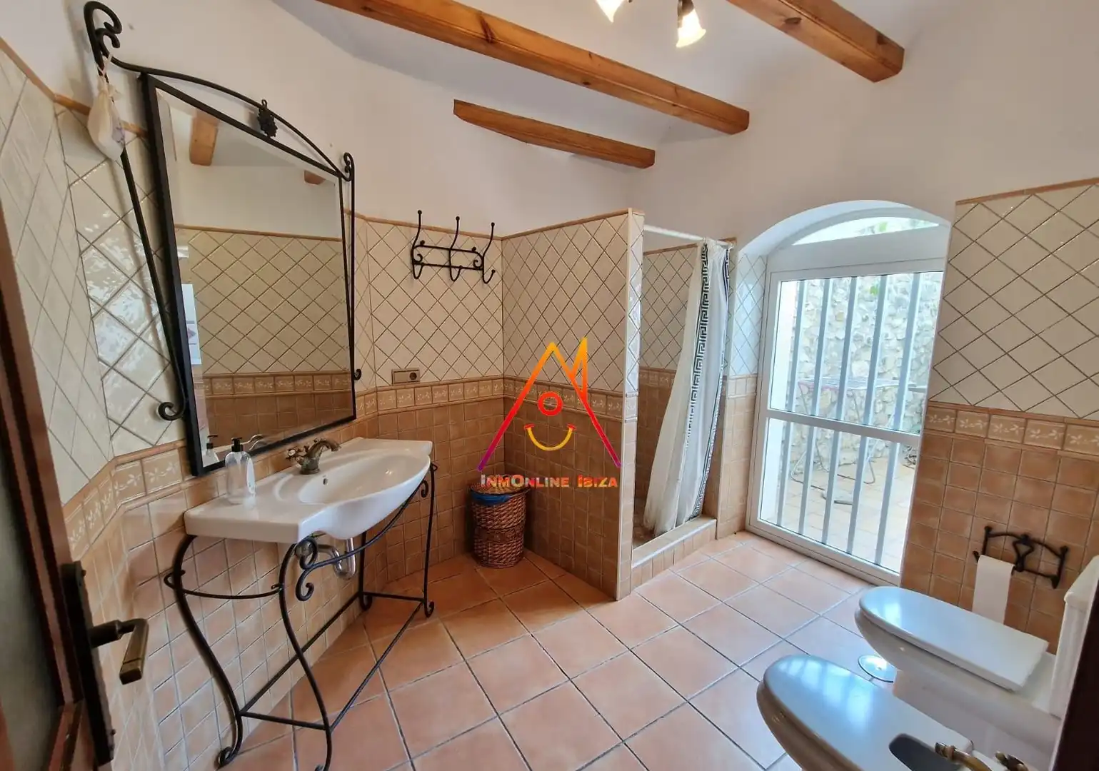Baño de Casa o chalet de alquiler en Tàrbena con Jardín privado, Terraza y Amueblado