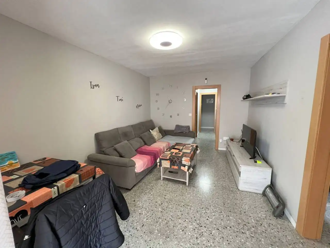 Sala de estar de Piso en venta en Cubelles con Terraza
