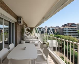 Terrace of Flat for sale in  Barcelona Capital  with Air Conditioner, Heating and Parquet flooring