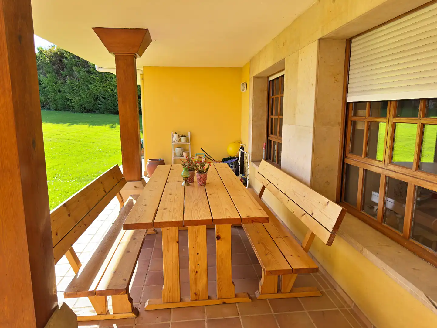 Terrassa de Casa o xalet en venda en Gijón  amb Calefacció, Parquet i Terrassa