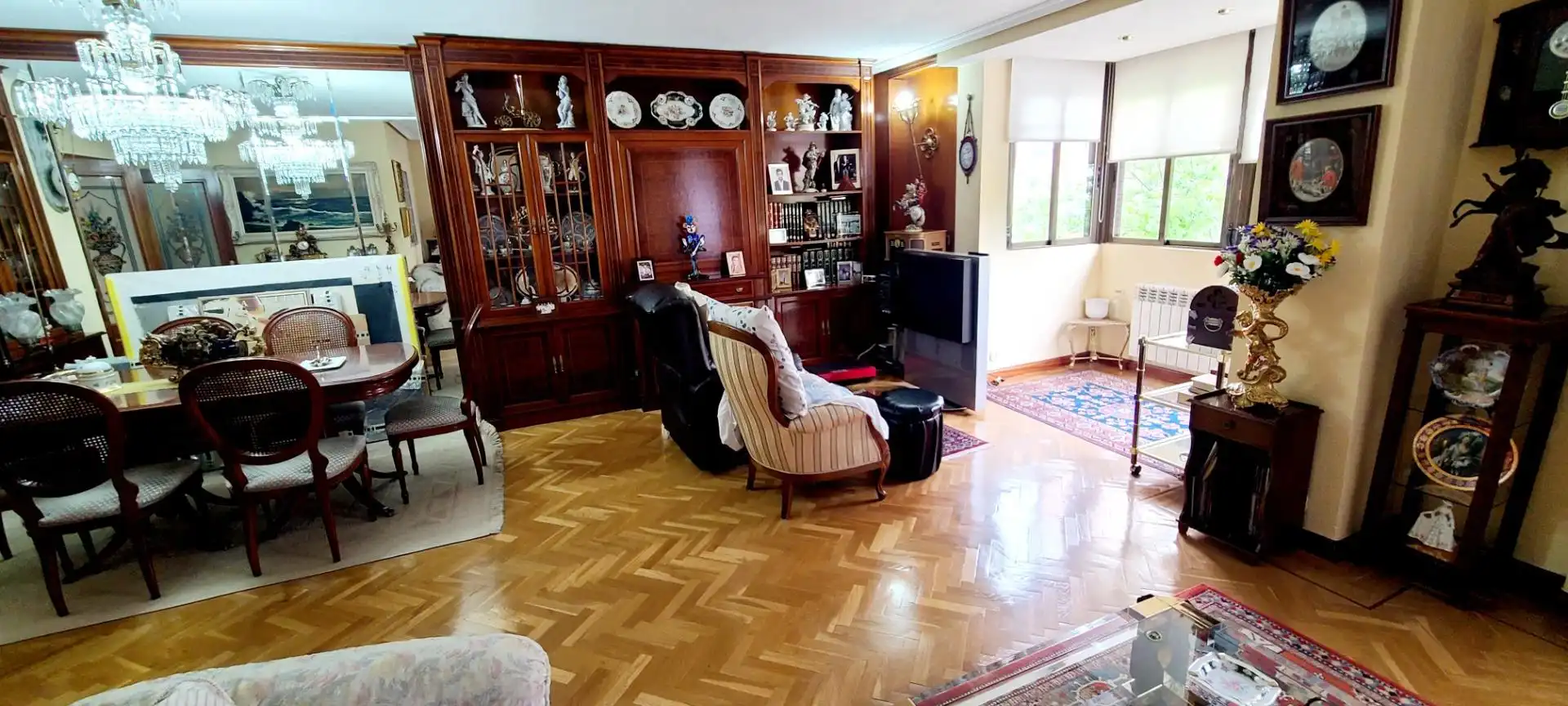 Sala de estar de Piso en venta en Madrid con Aire acondicionado, Calefacción y Parquet
