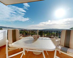 Terrasse von Wohnungen zum verkauf in Mutxamel mit Klimaanlage, Heizung und Terrasse