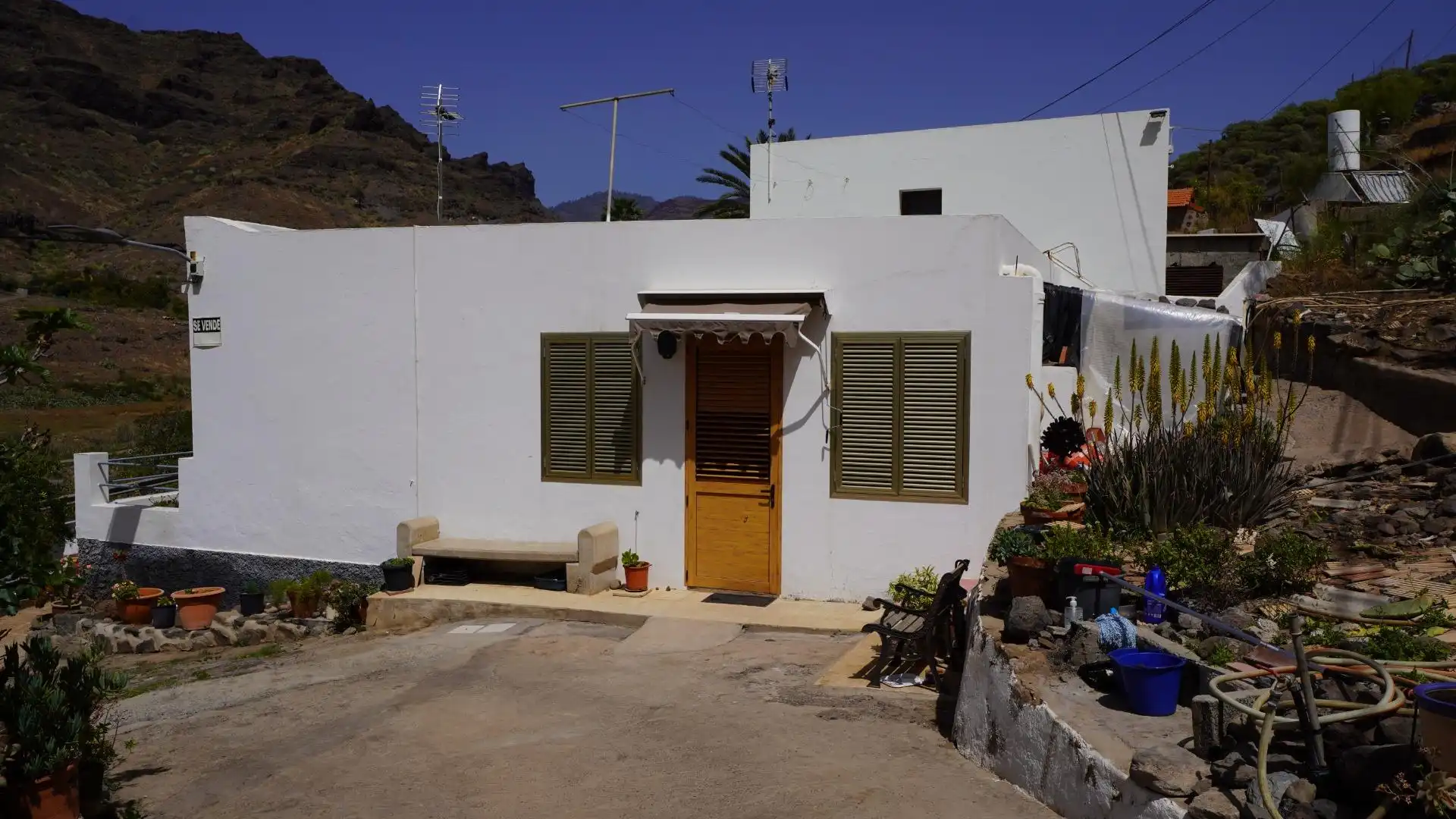 Vista exterior de Casa o chalet en venta en Mogán con Jardín privado, Terraza y Trastero
