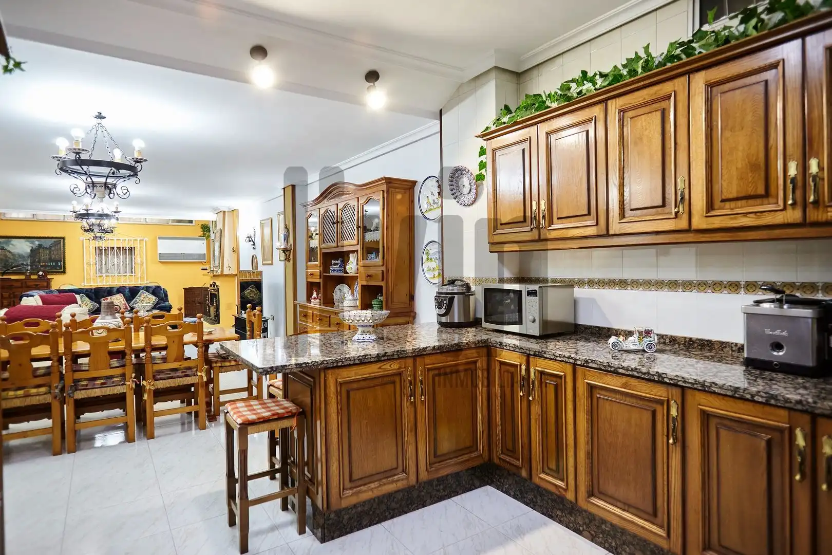 Cocina de Casa o chalet en venta en Jaén con Aire acondicionado, Calefacción y Jardín privado