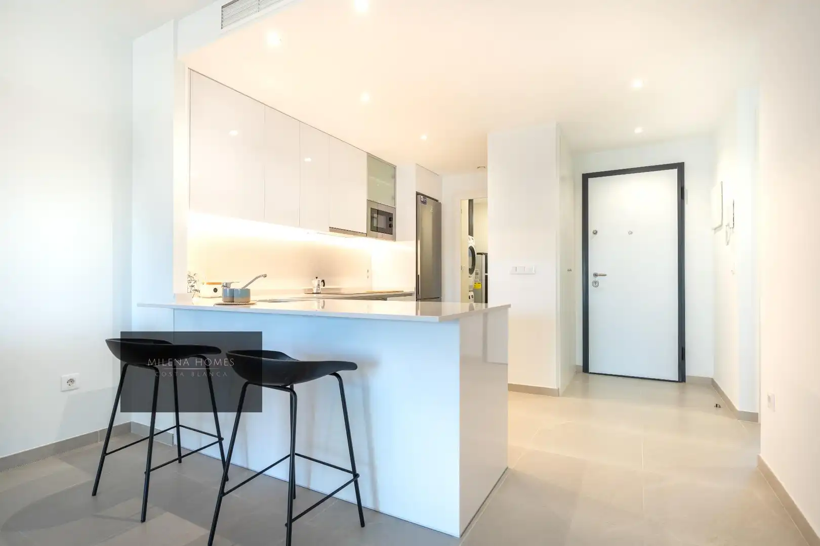 Cuina de Apartament en venda en Orihuela amb Aire condicionat, Calefacció i Jardí privat