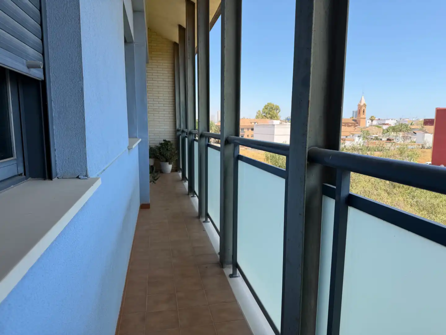 Balcony of Duplexes for sale in Benetússer  with Air Conditioner and Furnished