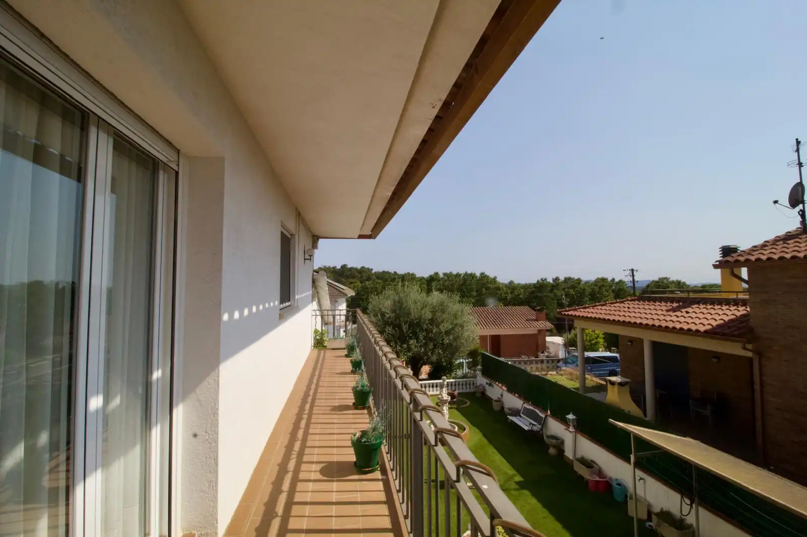 Terrassa de Casa o xalet en venda en Les Franqueses del Vallès amb Aire condicionat, Calefacció i Jardí privat
