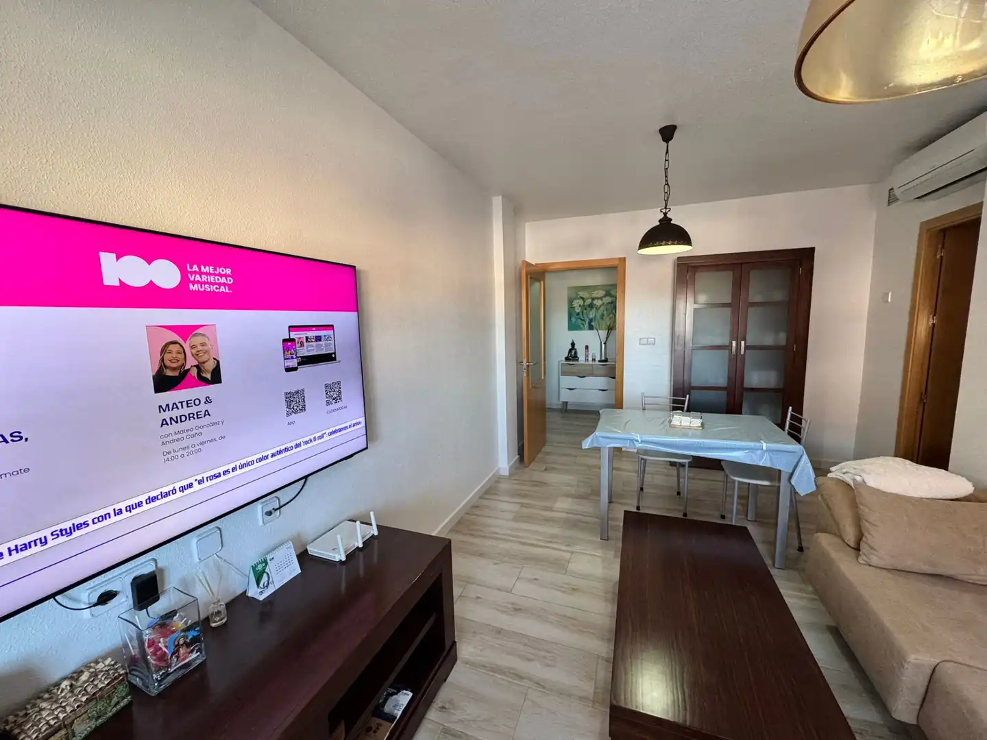Sala de estar de Piso en venta en Alhama de Murcia con Aire acondicionado, Calefacción y Trastero