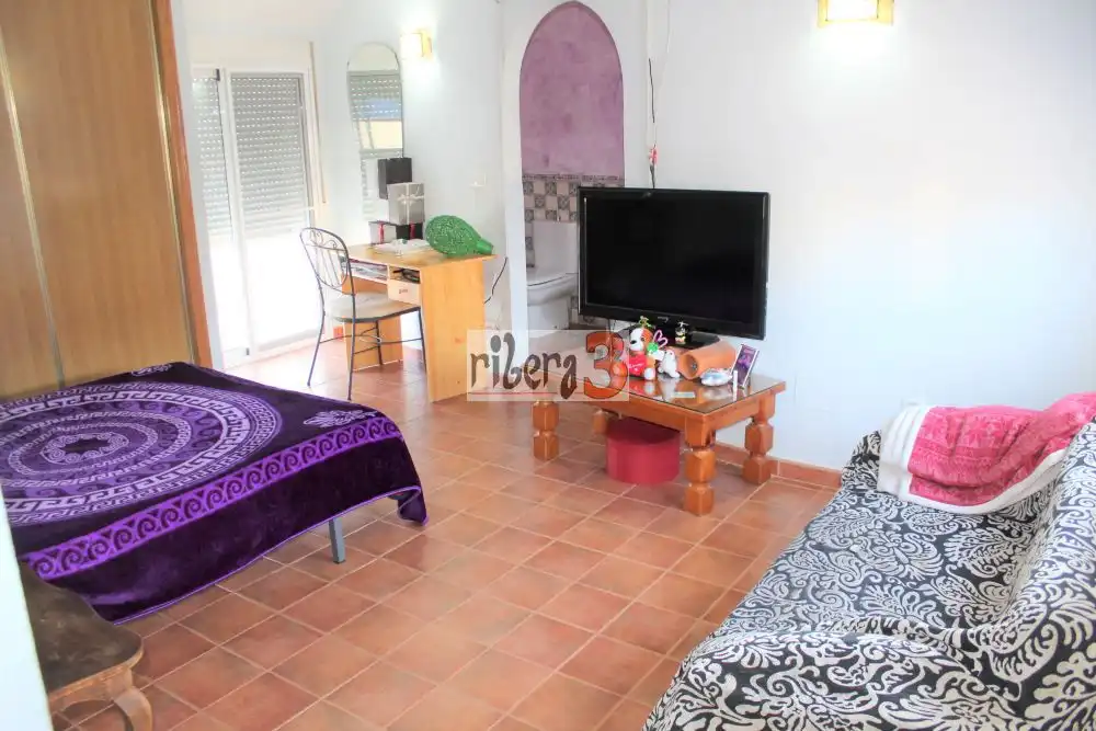 Wohnzimmer von Einfamilien-Reihenhaus zum Verkauf in San Javier mit Klimaanlage, Terrasse und Balkon