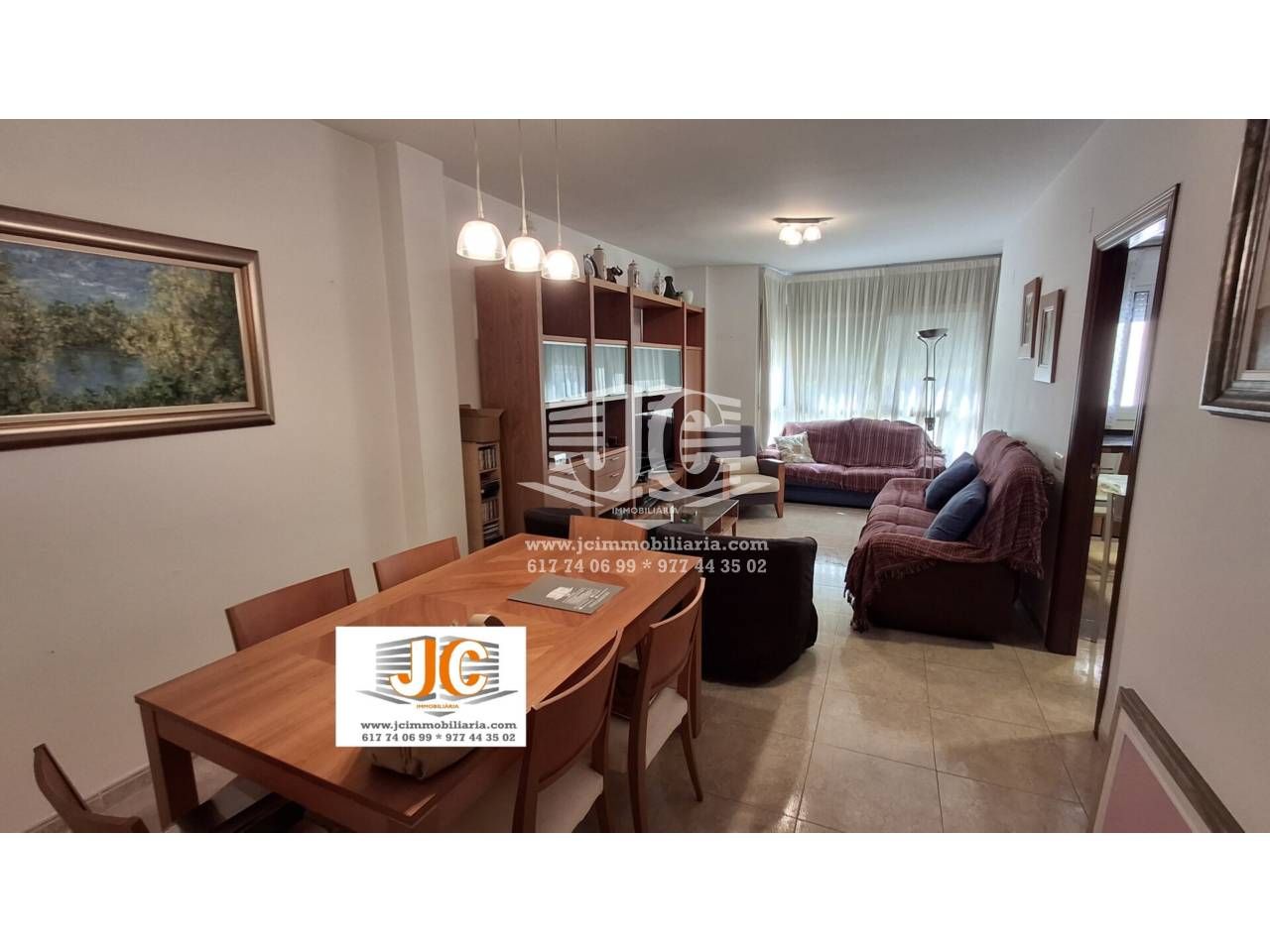 Living room of Flat to rent in Tortosa  with Air Conditioner, Terrace and Furnished
