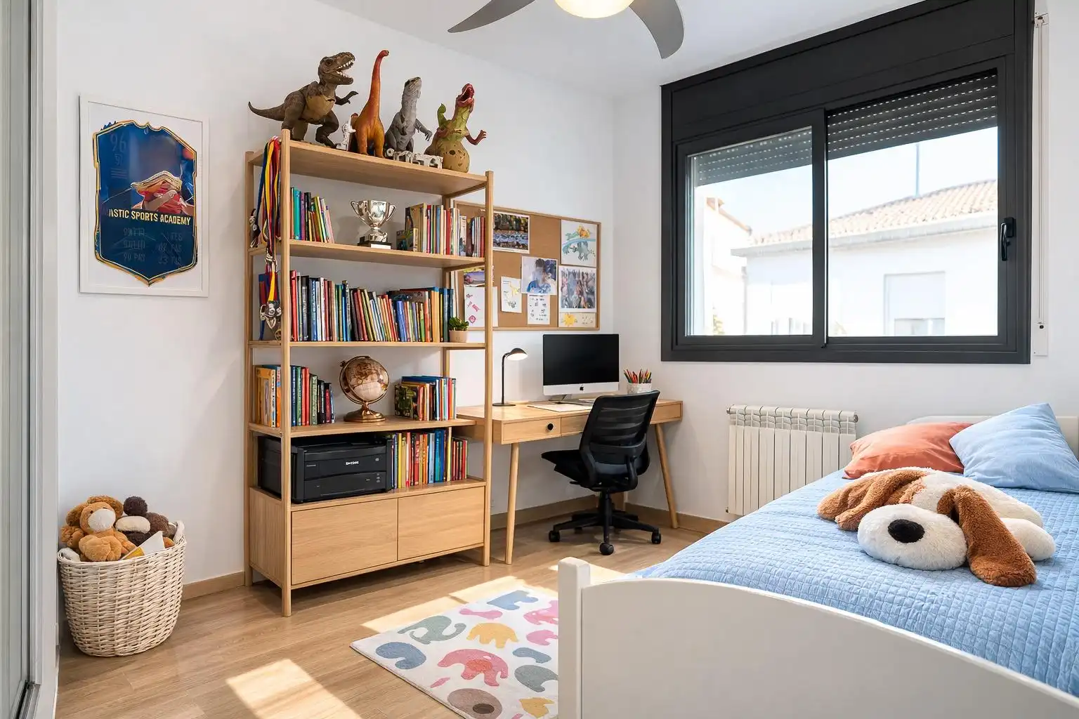 Habitación de Casa adosada en venta en Vilallonga del Camp con Aire acondicionado, Calefacción y Jardín privado