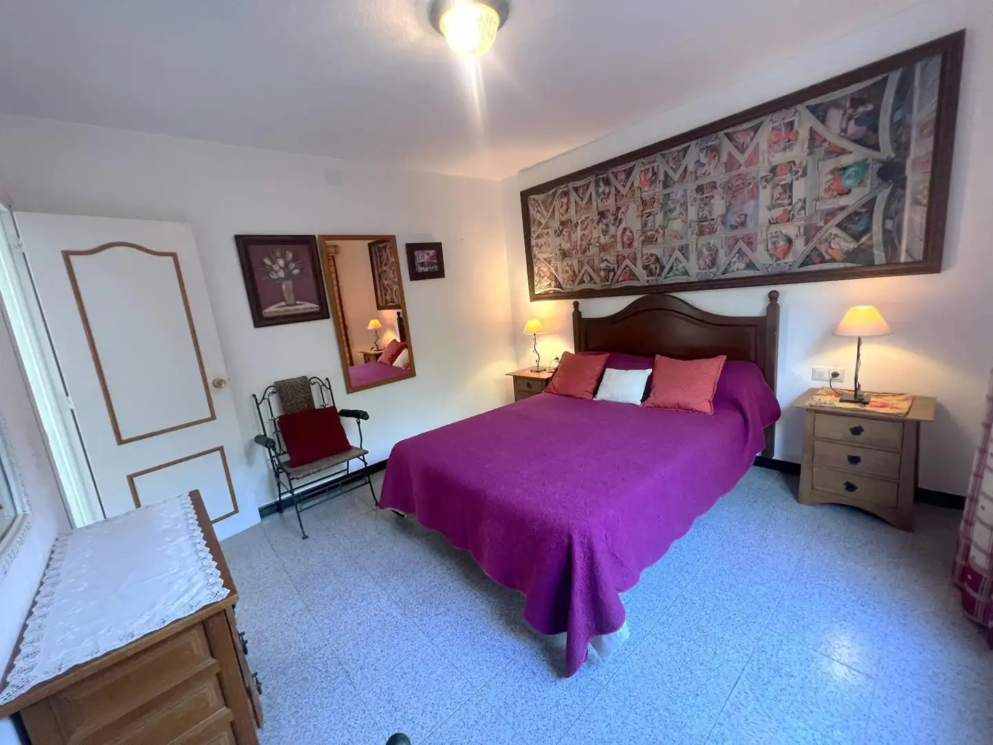 Bedroom of Houses for rent in Mijas  with Private garden, Terrace and Swimming Pool