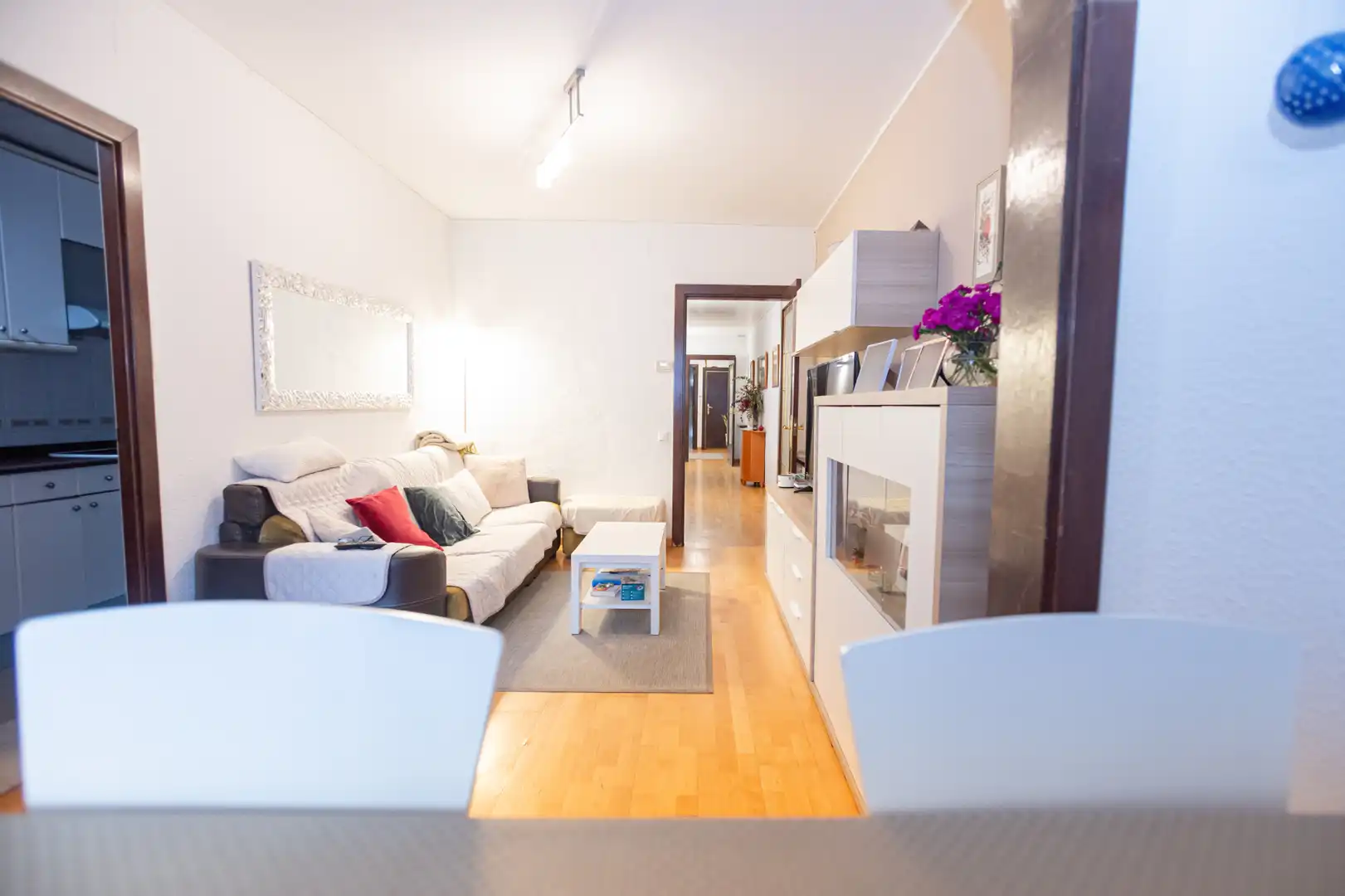 Sala de estar de Piso en venta en Barcelona con Aire acondicionado, Calefacción y Terraza