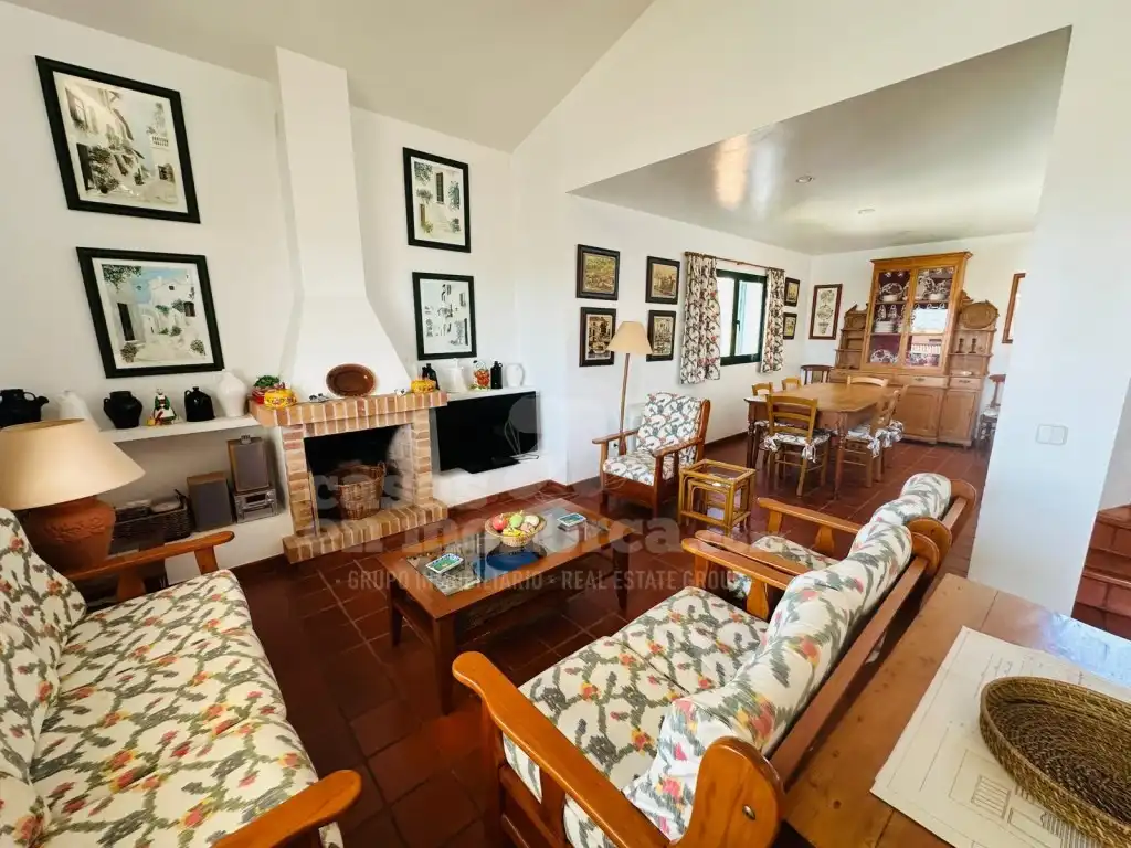 Sala de estar de Casa o chalet en venta en Ciutadella de Menorca con Jardín privado