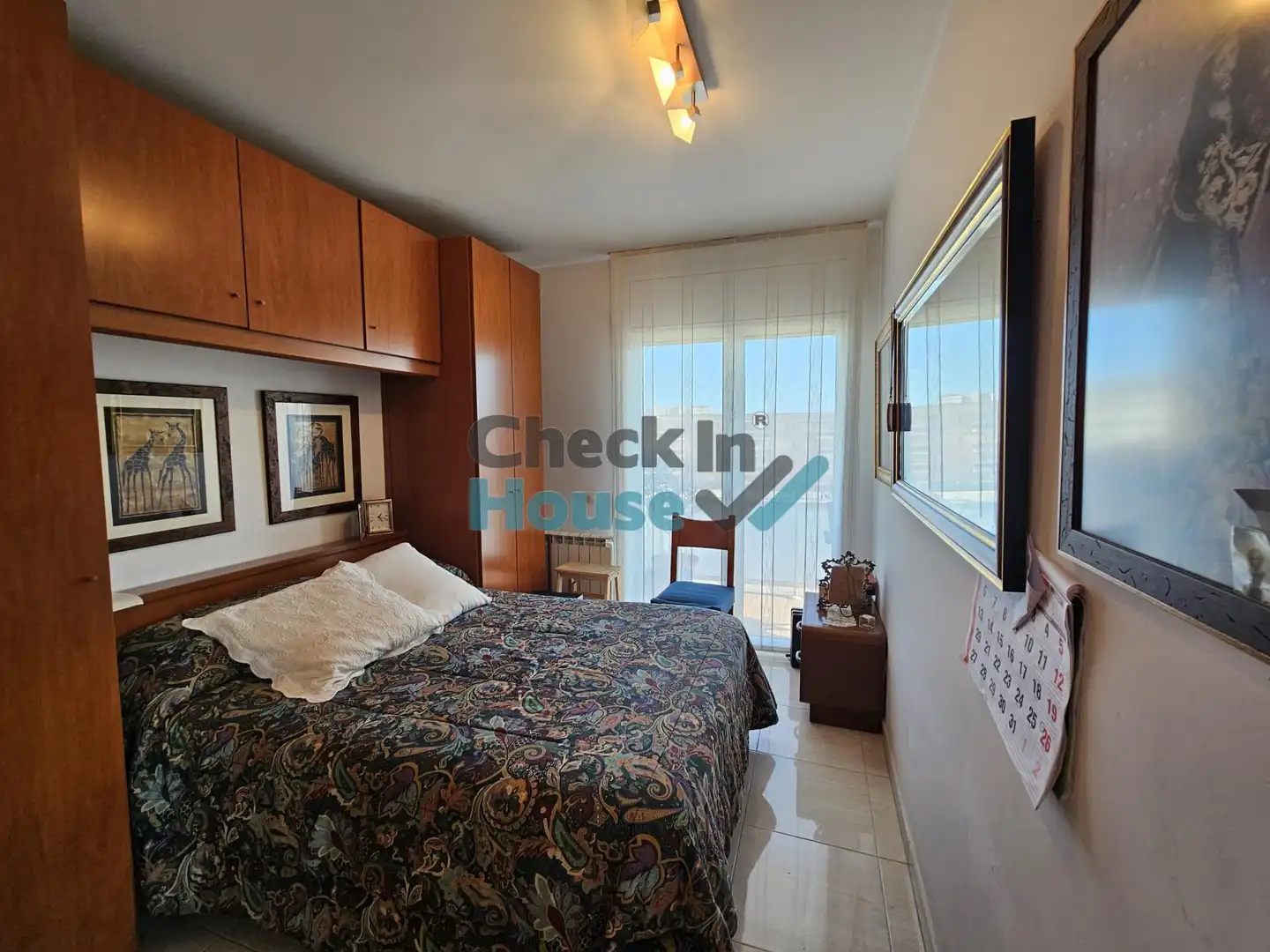 Schlafzimmer von Dachboden zum Verkauf in Calonge i Sant Antoni mit Klimaanlage, Heizung und Terrasse