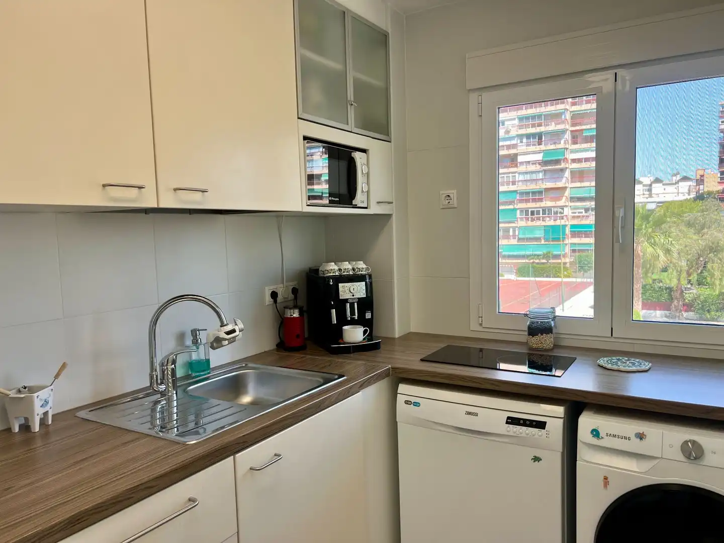 Kitchen of Flat for sale in Alicante / Alacant  with Air Conditioner, Heating and Terrace