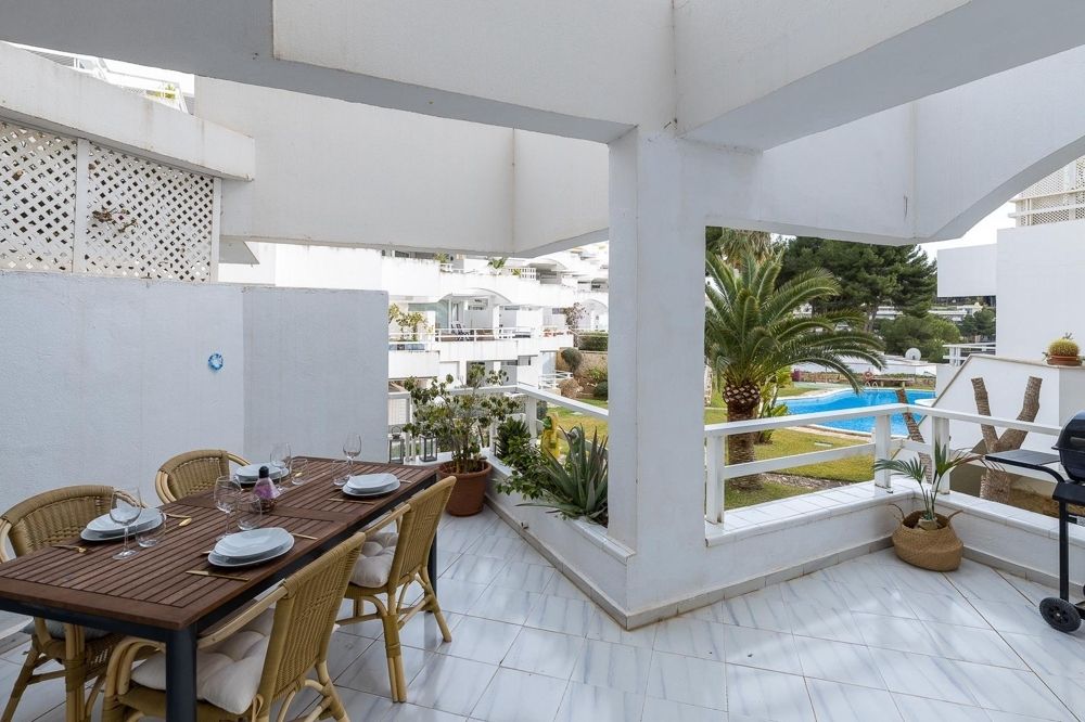 Terrassa de Apartament de lloguer en Calvià amb Aire condicionat i Calefacció