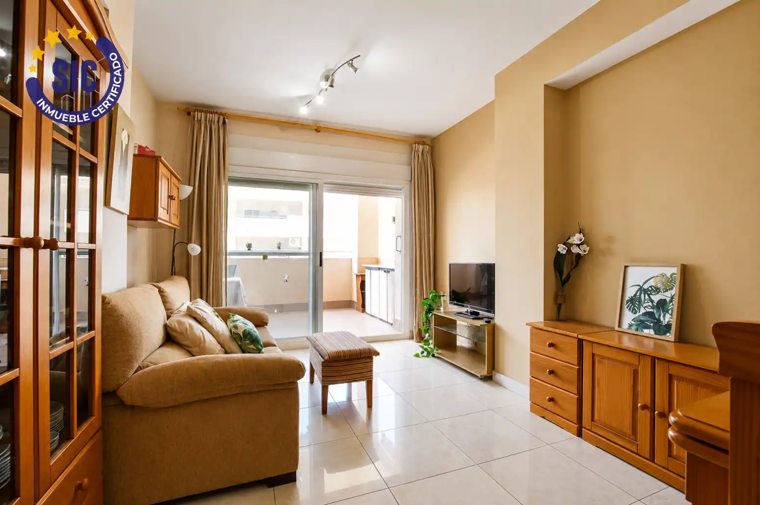 Wohnzimmer von Wohnung zum Verkauf in Puçol mit Heizung, Terrasse und Abstellraum