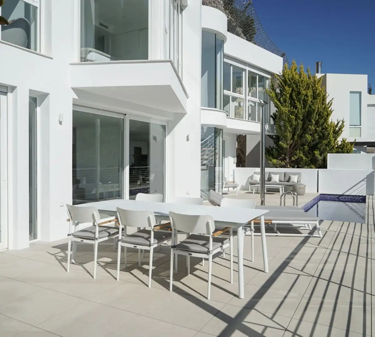 Terraza de Casa o chalet en venta en Altea con Aire acondicionado y Piscina