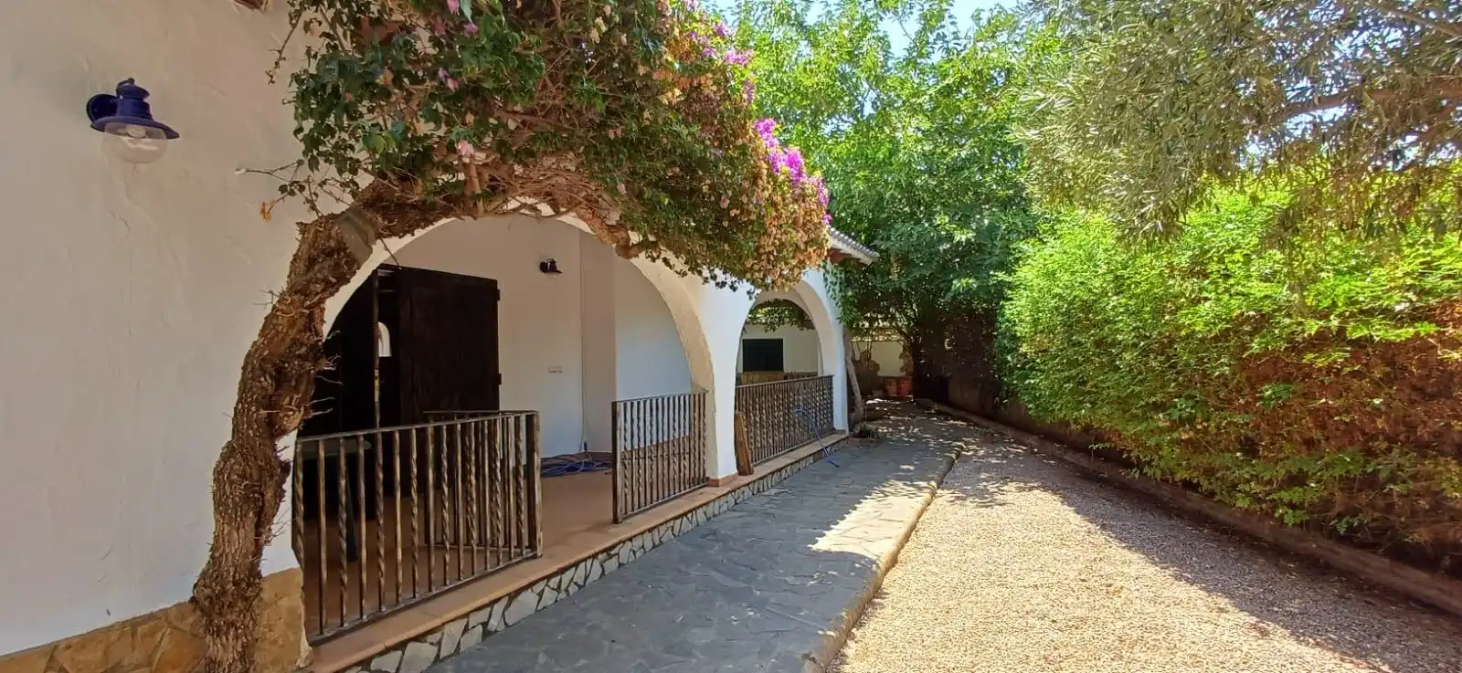 Garden of Houses for rent in Dénia  with Air Conditioner, Heating and Private garden