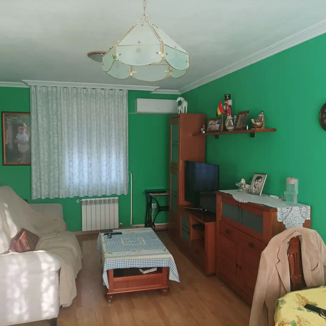 Bedroom of Detached homes for sale in Villanueva de Alcardete  with Air Conditioner, Heating and Private garden