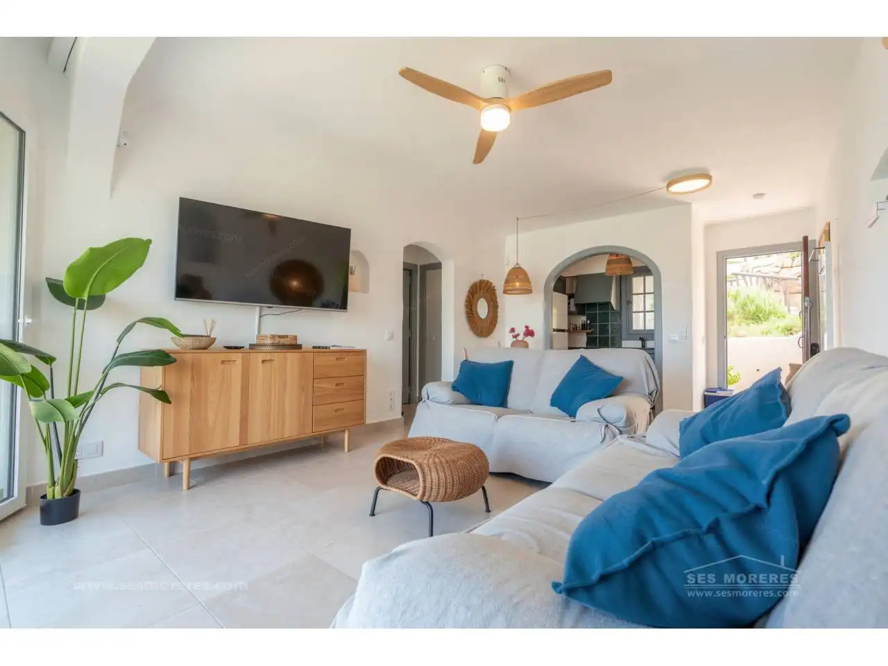 Living room of Apartments for sale in Es Mercadal  with Air Conditioner, Heating and Terrace