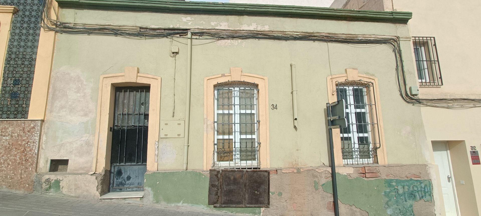 Exterior view of House or chalet for sale in  Almería Capital