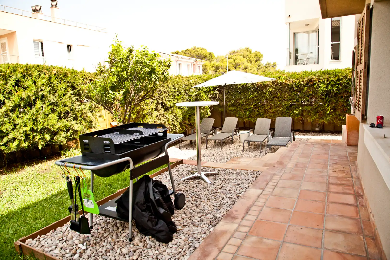 Terraza de Casa adosada en venta en  Palma de Mallorca con Aire acondicionado, Calefacción y Jardín privado