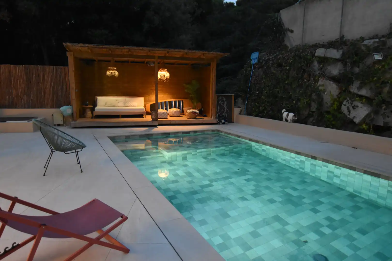 Piscina de Casa adosada en venda en Sant Vicenç de Montalt amb Calefacció, Jardí privat i Parquet