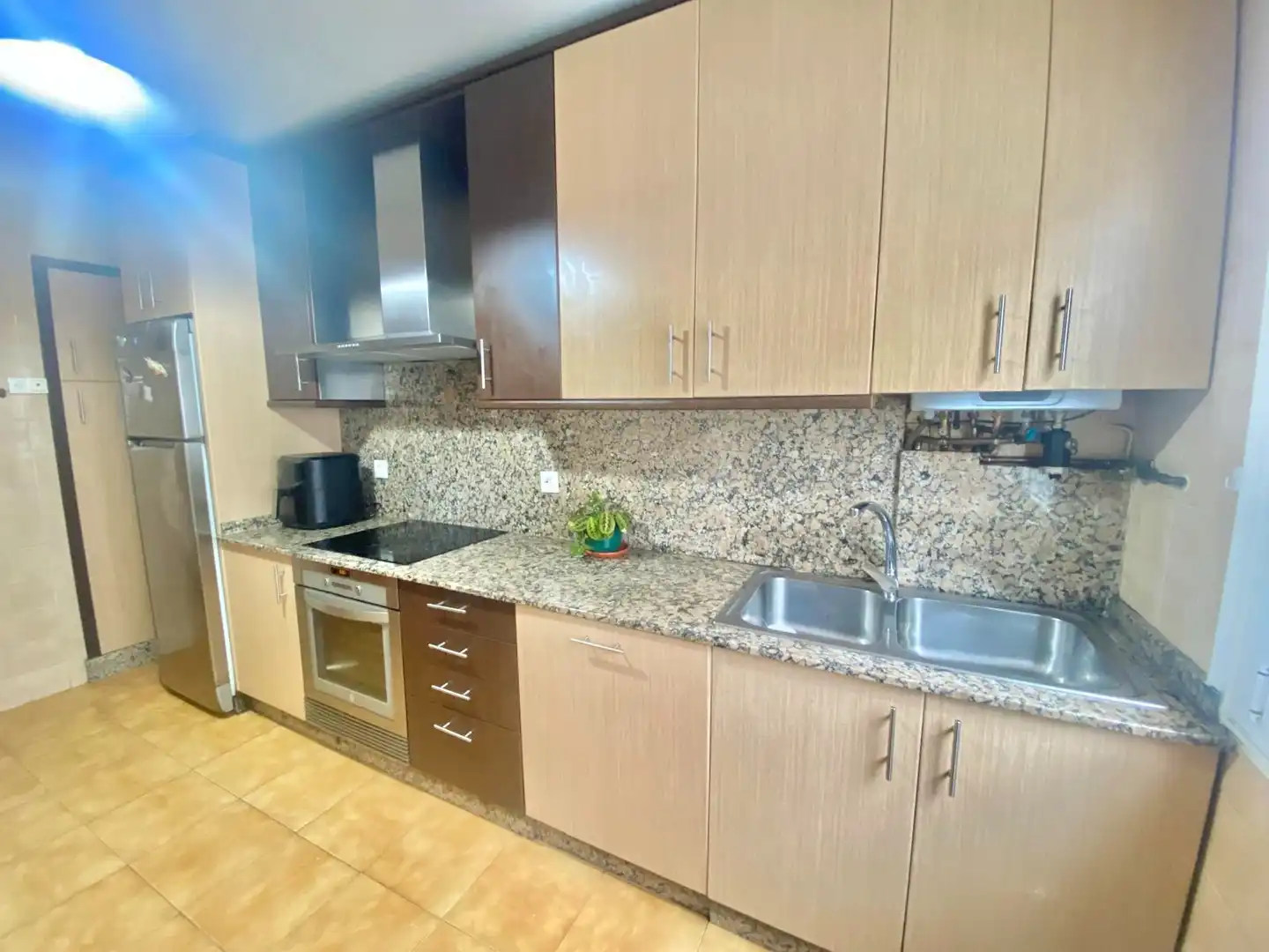 Kitchen of Flat for sale in Arteixo  with Heating, Parquet flooring and Storage room