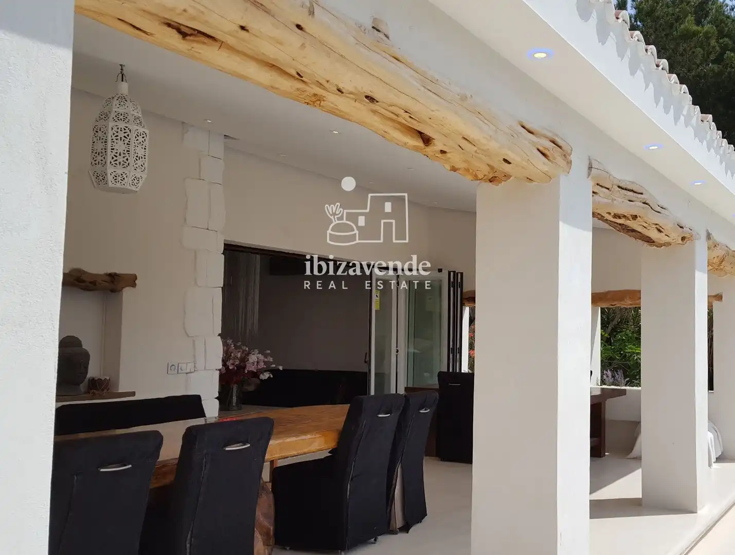 Terrace of Houses for sale in Santa Eulària des Riu  with Air Conditioner, Private garden and Terrace