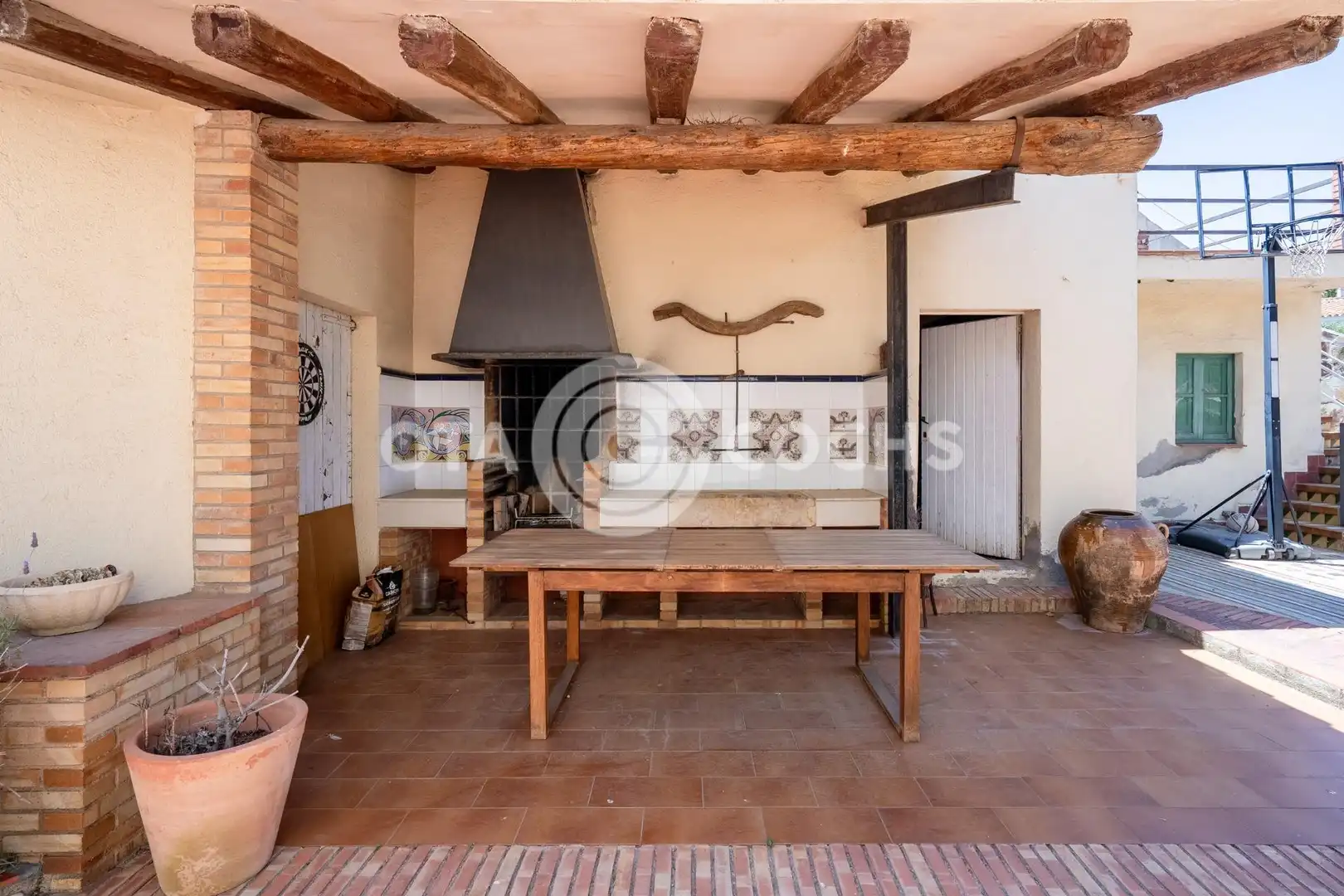 Terraza de Casa o chalet en venta en El Morell con Aire acondicionado, Calefacción y Jardín privado