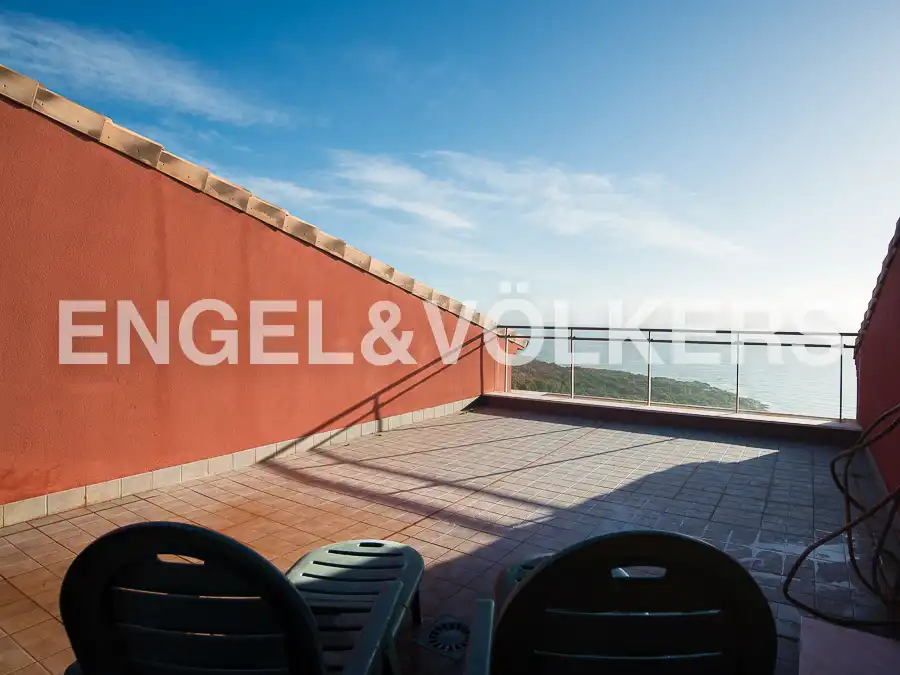 Terrassa de Àtic de lloguer en Oropesa del Mar / Orpesa amb Aire condicionat, Calefacció i Terrassa