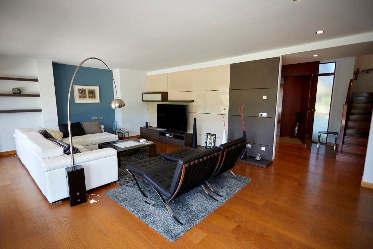 Sala de estar de Casa o chalet en venta en Legutio con Calefacción, Jardín privado y Terraza