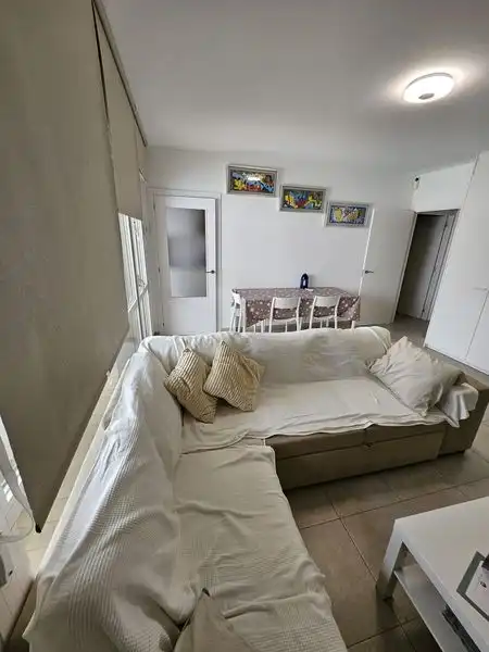 Sala de estar de Casa adosada en venta en Peralta / Azkoien con Aire acondicionado, Calefacción y Jardín privado