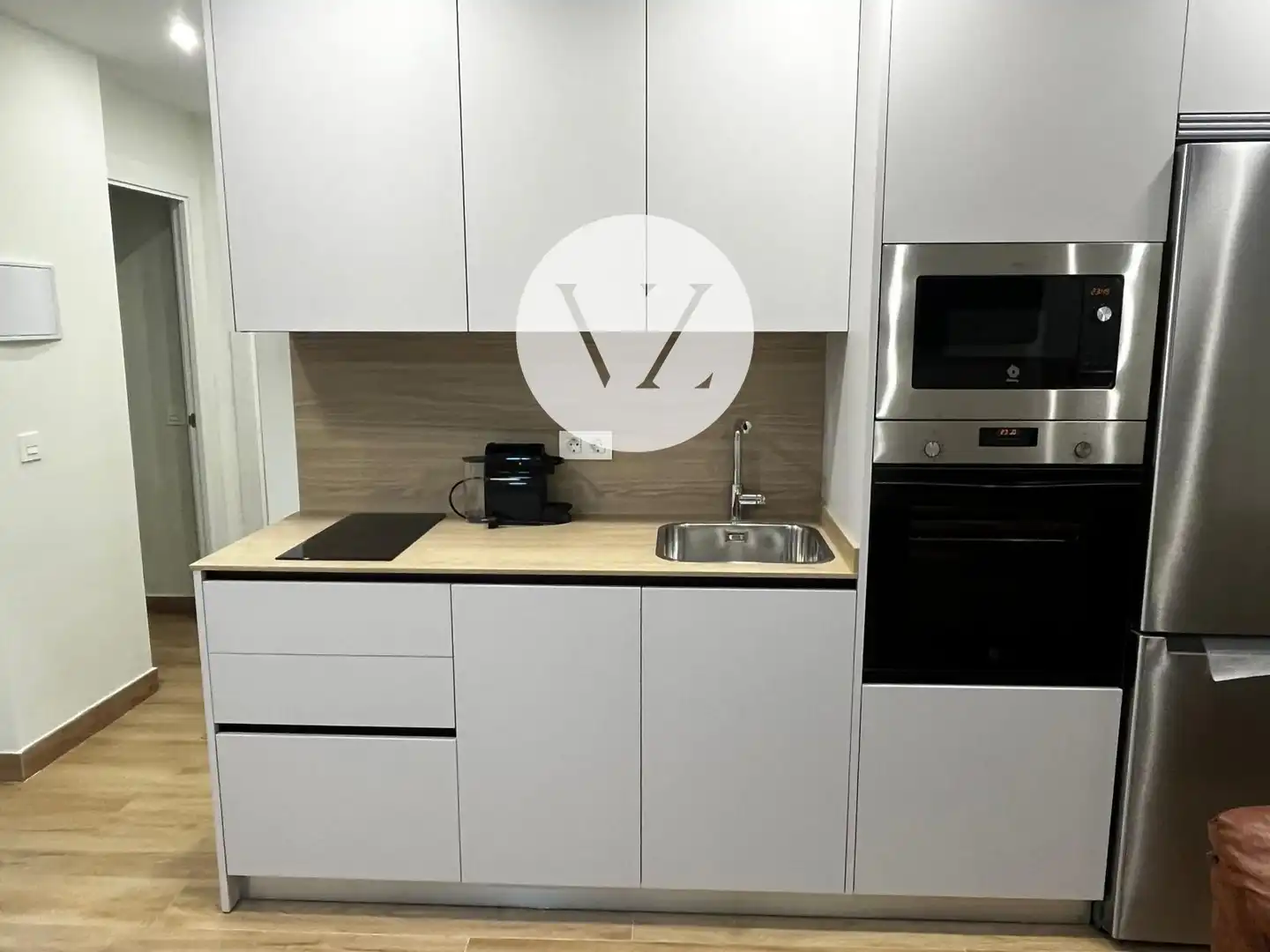 Kitchen of Flat for sale in Salamanca  with Heating, Terrace and Furnished
