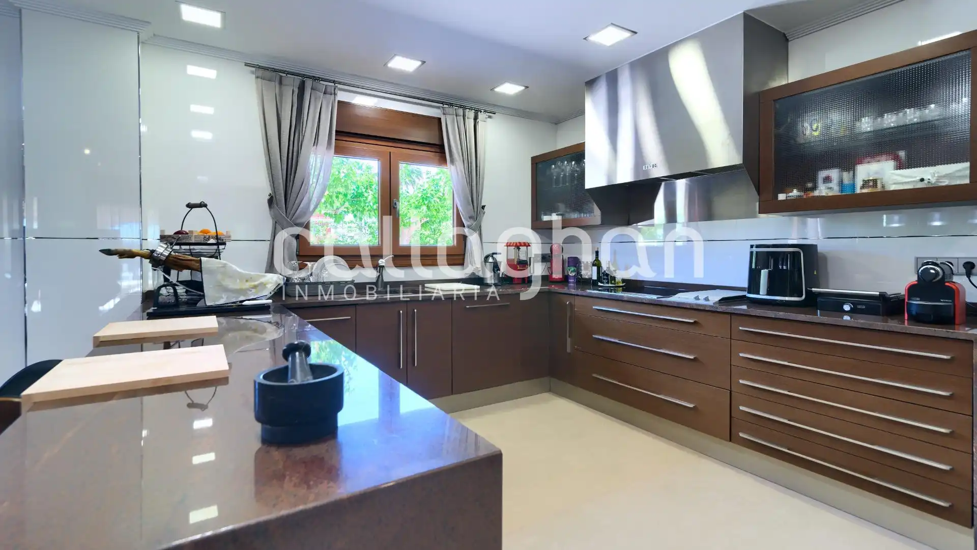 Cuina de Casa o xalet en venda en Burriana / Borriana amb Aire condicionat, Calefacció i Jardí privat