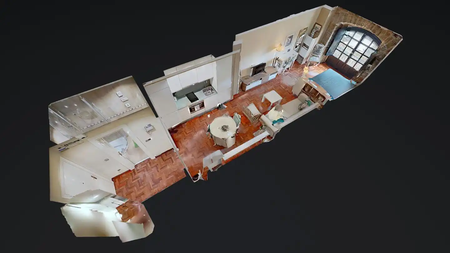Living room of Study for rent in Oviedo   with Heating, Parquet flooring and Furnished