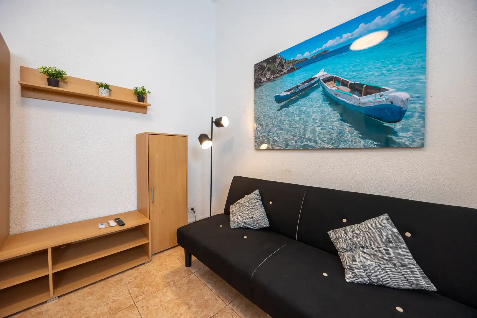 Sala de estar de Piso de alquiler en Las Palmas de Gran Canaria con Amueblado