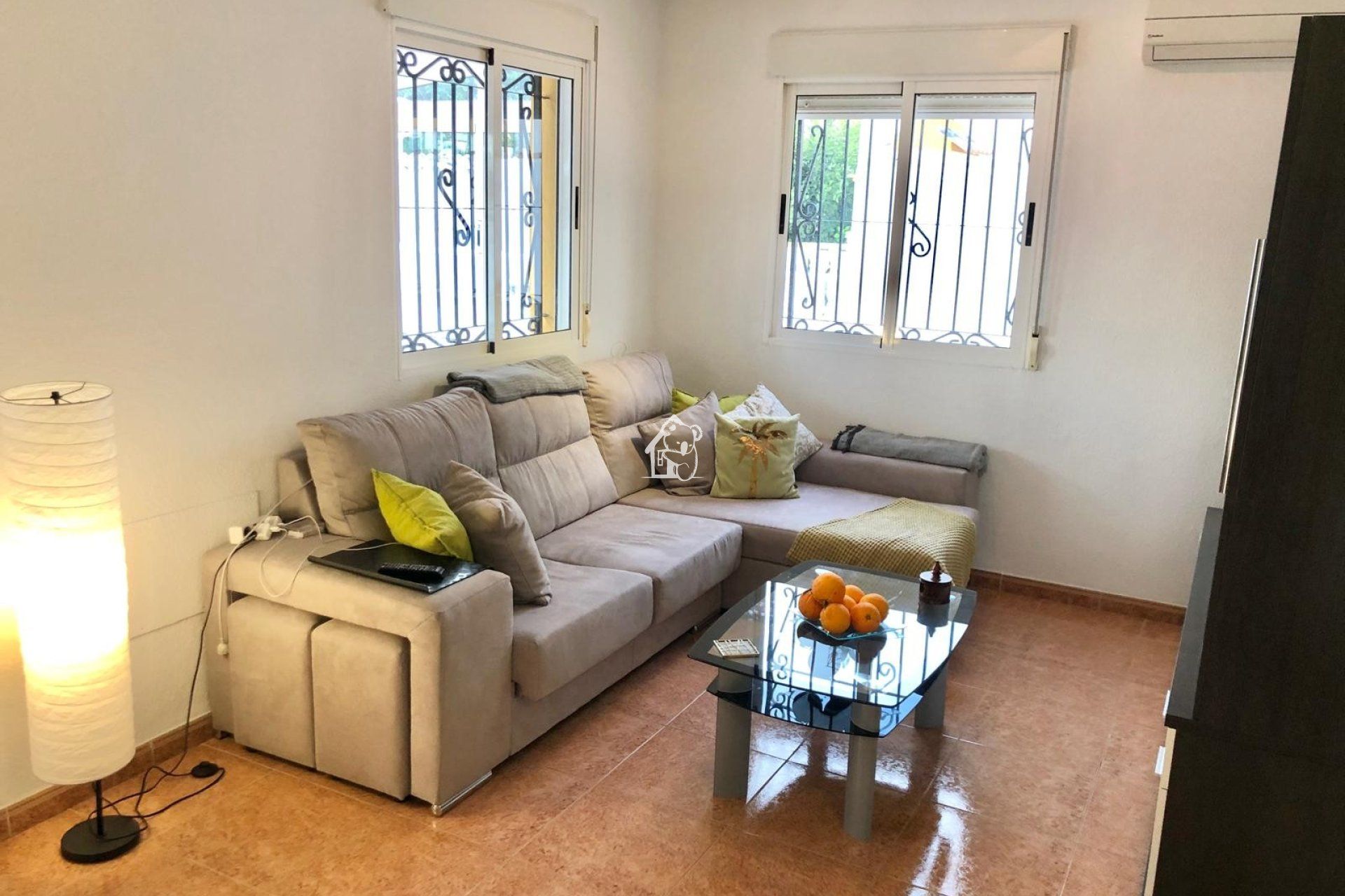 Living room of Single-family semi-detached to rent in Orihuela  with Air Conditioner, Private garden and Terrace