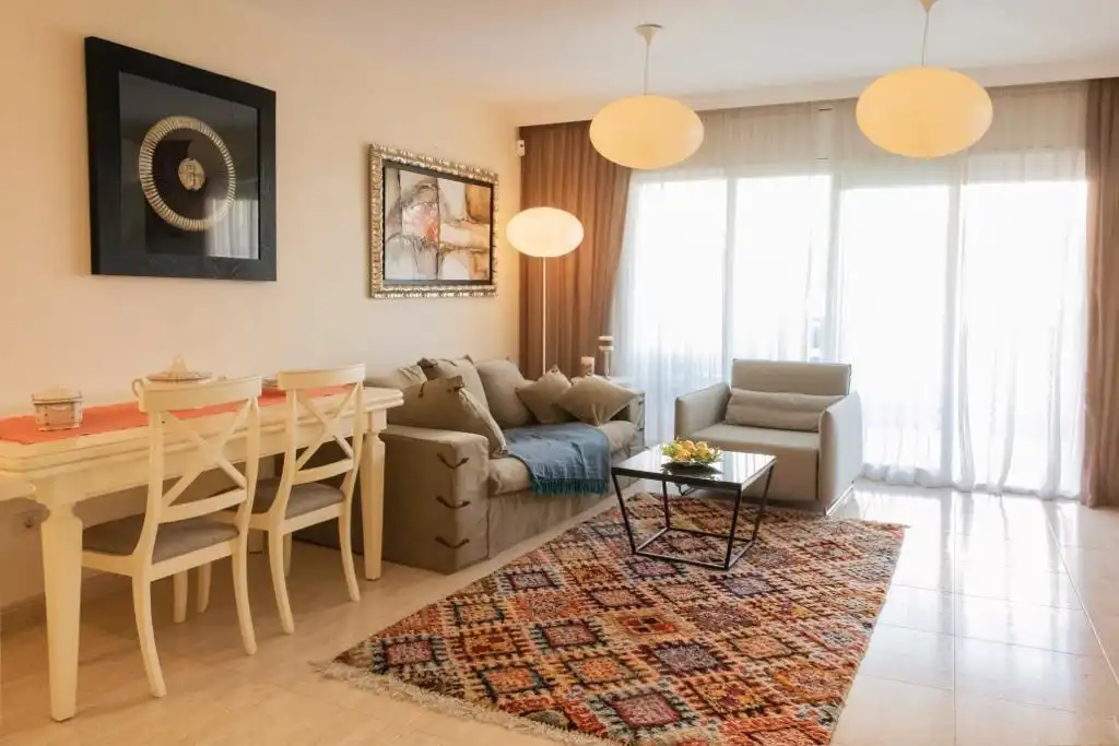 Sala de estar de Casa adosada en venta en Calafell