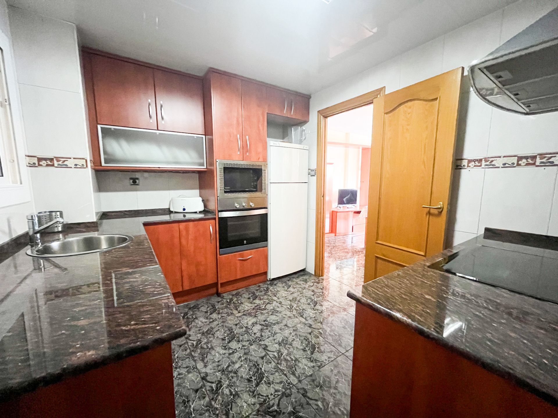 Kitchen of Flat for sale in Cerdanyola del Vallès  with Heating, Terrace and Furnished