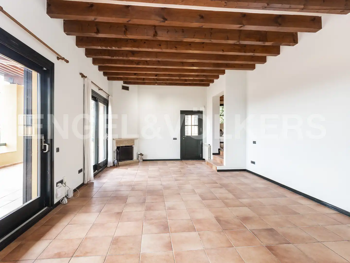 Sala de estar de Casa o chalet de alquiler en Sitges con Calefacción, Jardín privado y Terraza