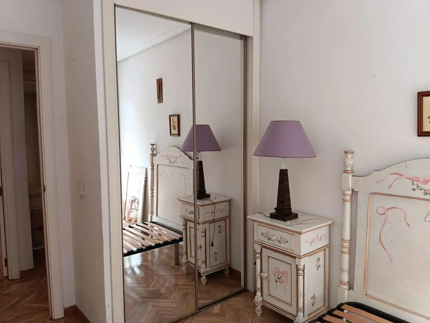 Bedroom of Flat for sale in San Lorenzo de El Escorial  with Heating, Parquet flooring and Storage room