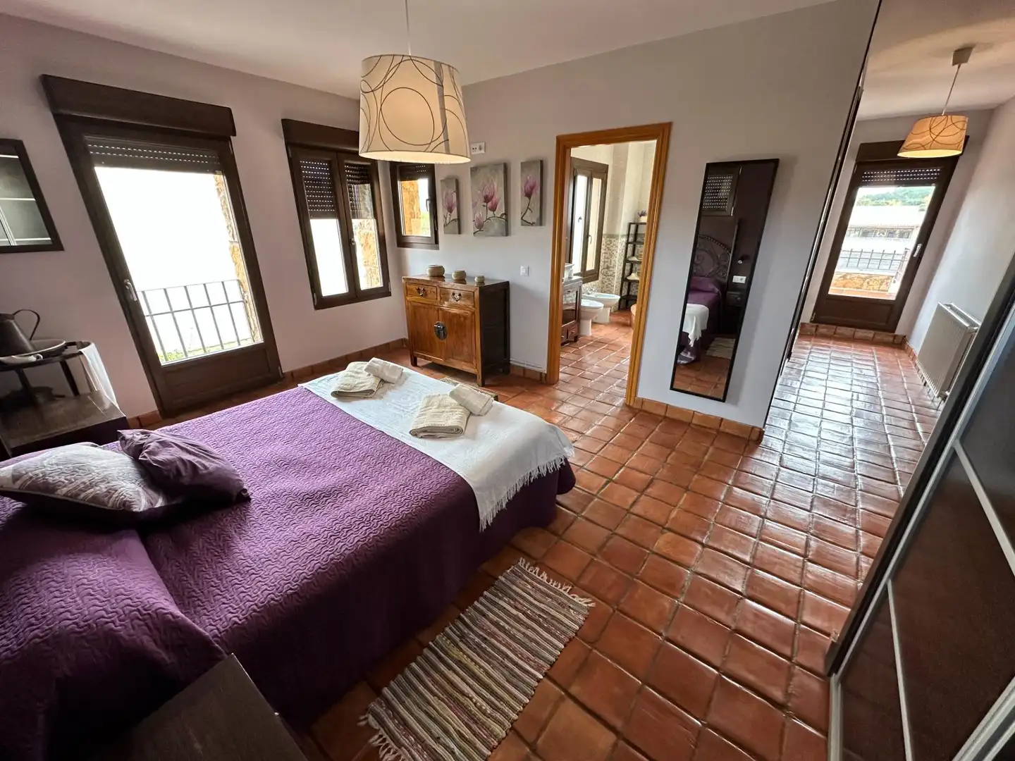 Habitación de Casa o chalet en venta en Villalba de la Sierra con Aire acondicionado, Calefacción y Terraza