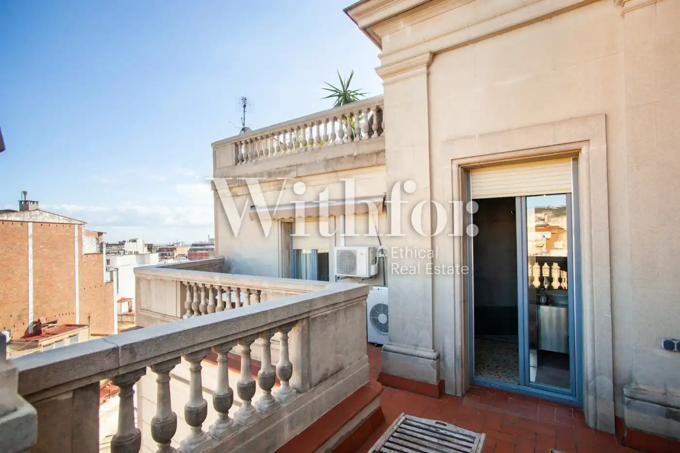 Terraza de Ático en venta en Barcelona con Aire acondicionado, Calefacción y Parquet