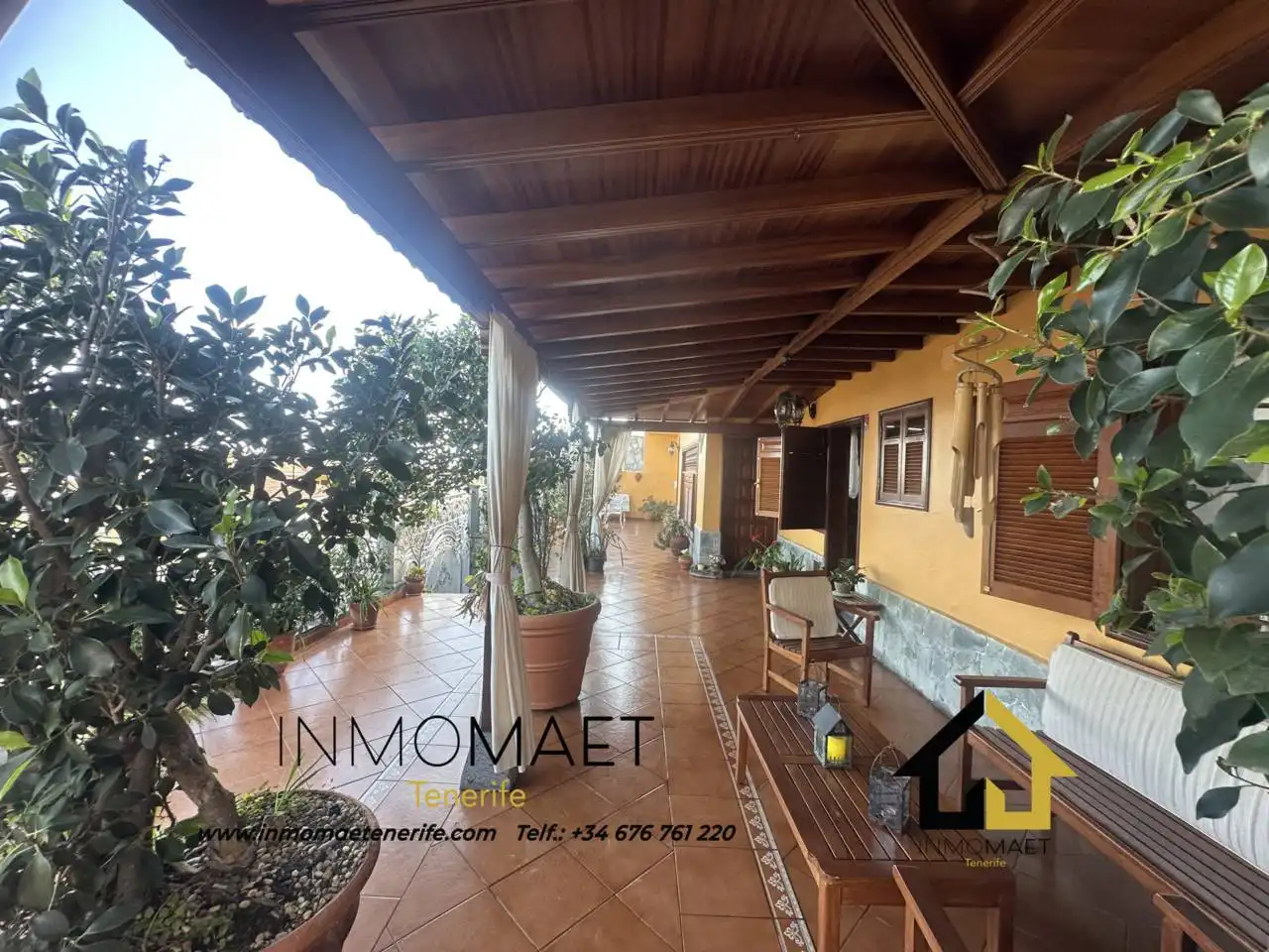Vista exterior de Casa o chalet en venta en Icod de los Vinos con Aire acondicionado, Calefacción y Jardín privado