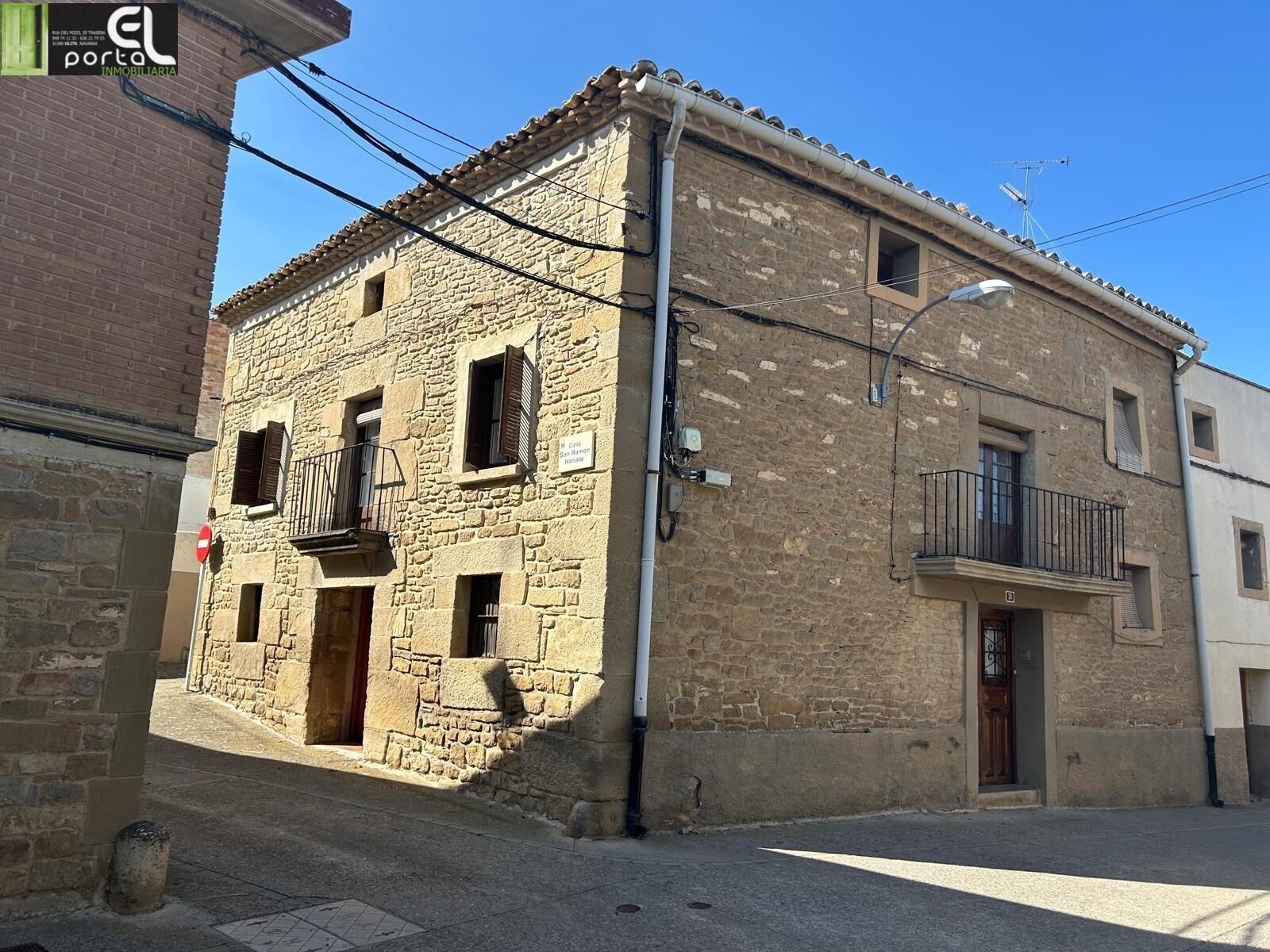 Vista exterior de Casa o xalet en venda en Pitillas amb Calefacció